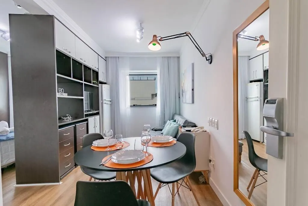 Lindo Flat Em Pinheiros Na Rua Oscar Freire E Proximo Hospital Das Clinicas Sao Paulo Brazil