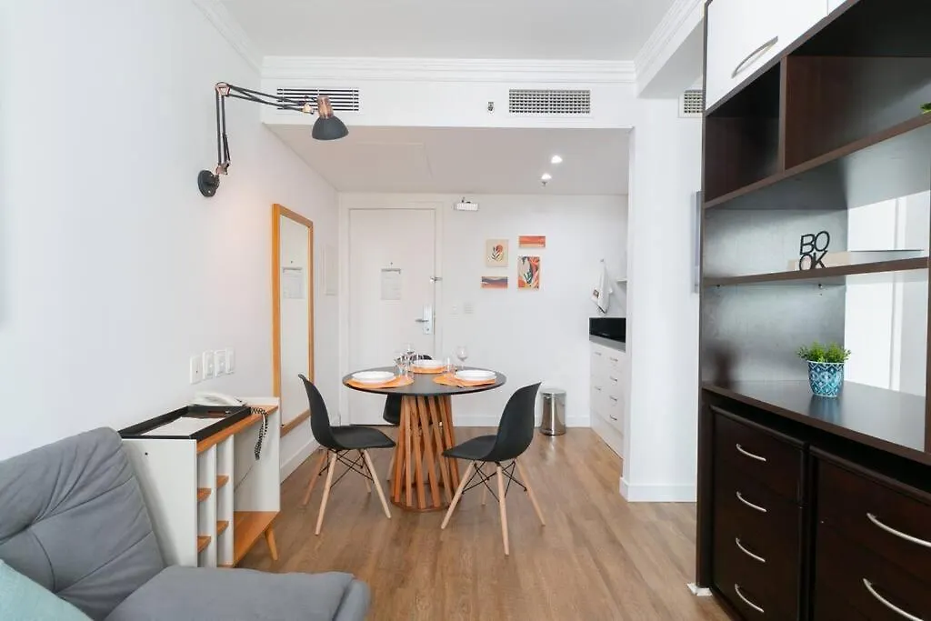 Lindo Flat Em Pinheiros Na Rua Oscar Freire E Proximo Hospital Das Clinicas Sao Paulo Apartment
